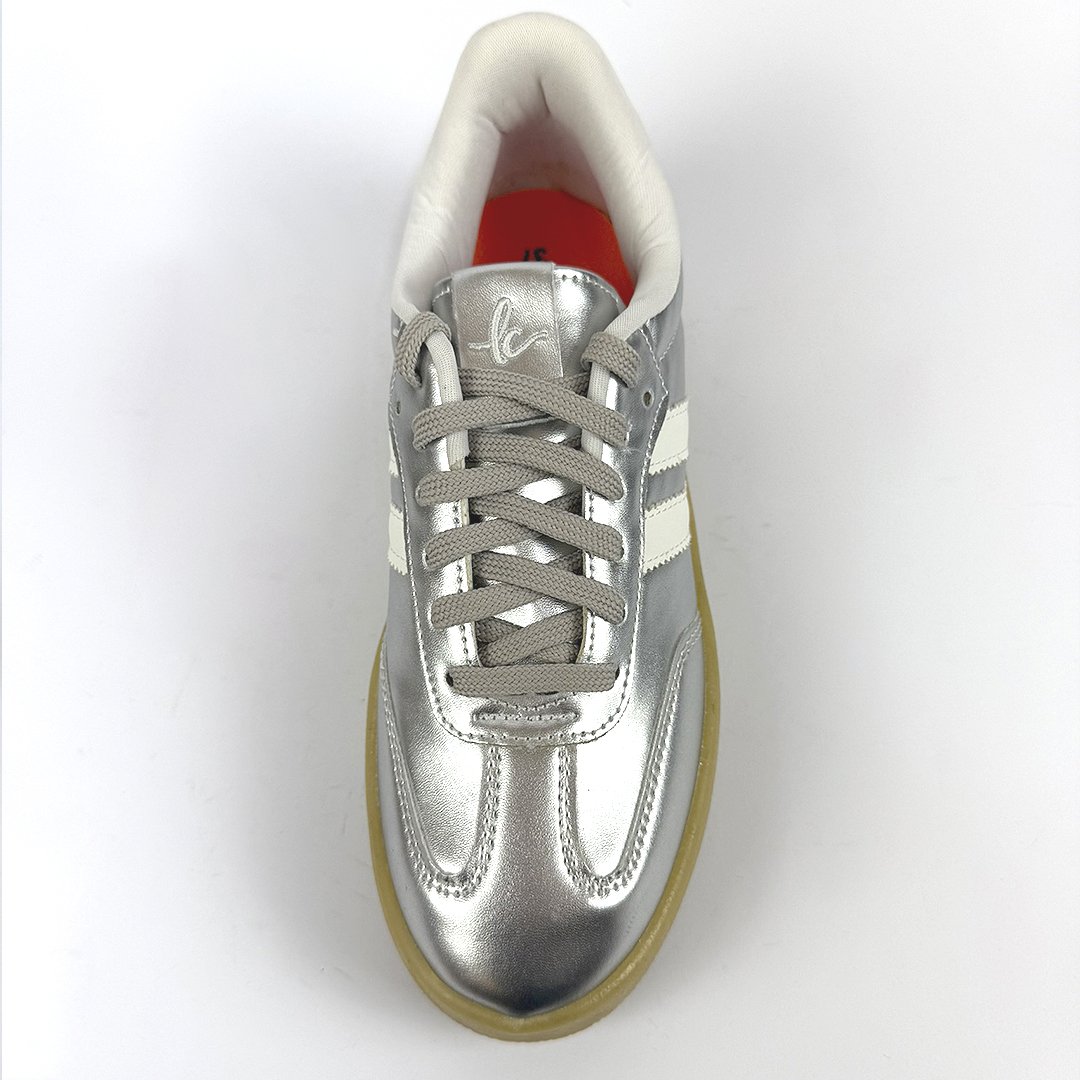 Tênis Carolina - Prata/ Branco - Image 2