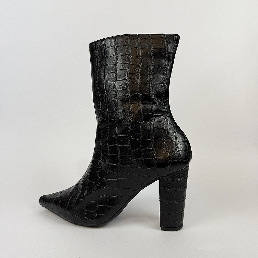 Bota Croco - Preta - Image 4