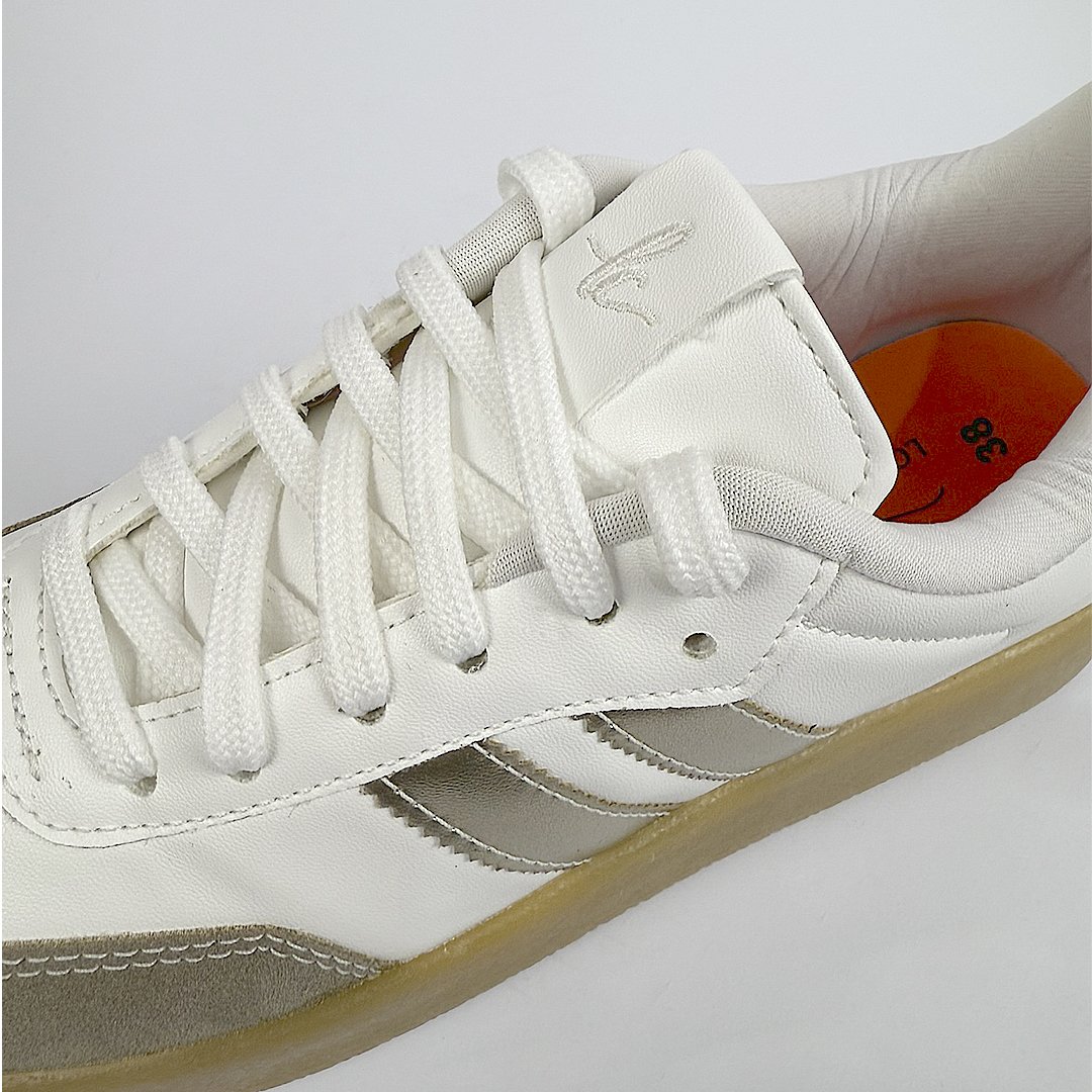 Tênis Carolina - Branco/ Prata - Image 6