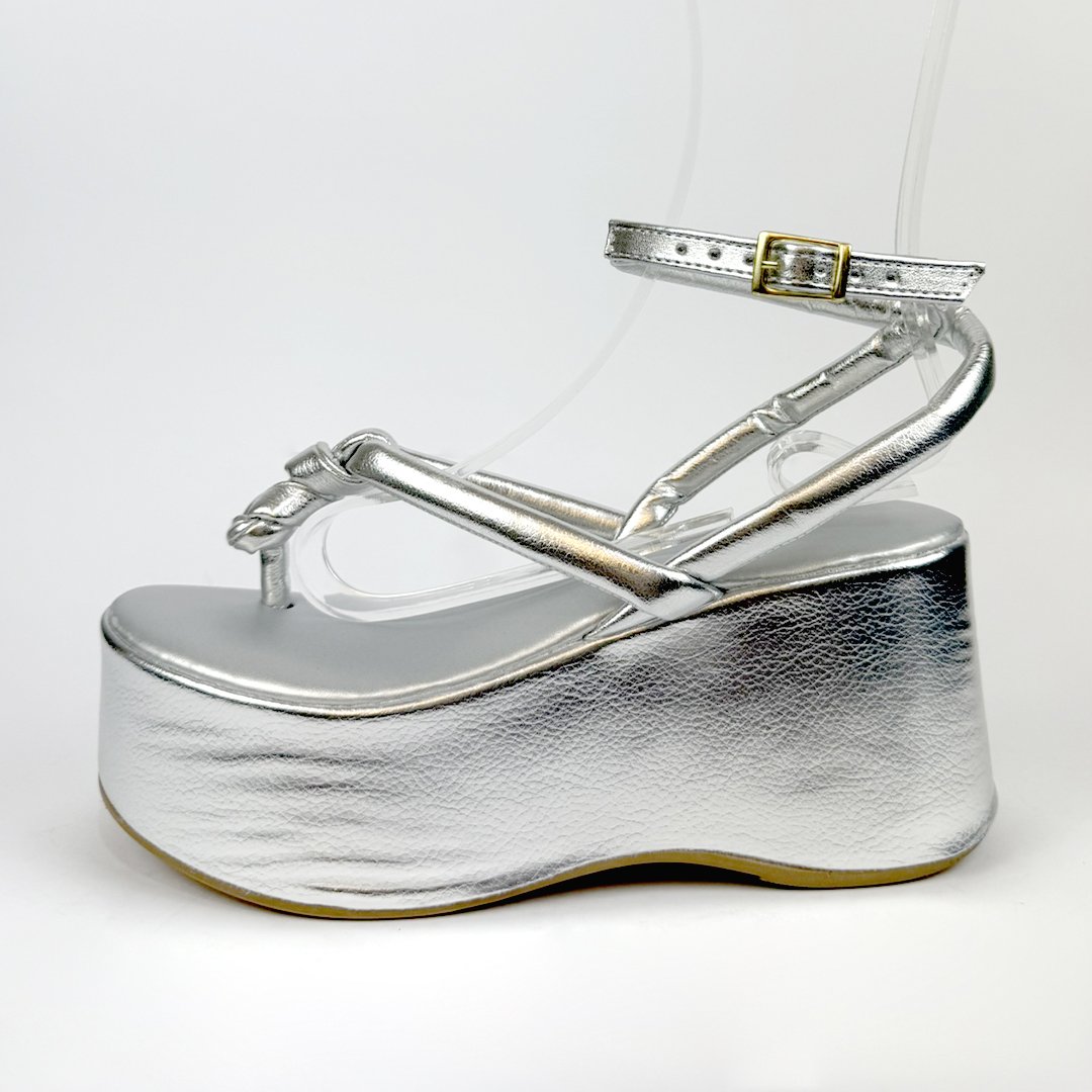 Sandália Nó - Prata - Image 8