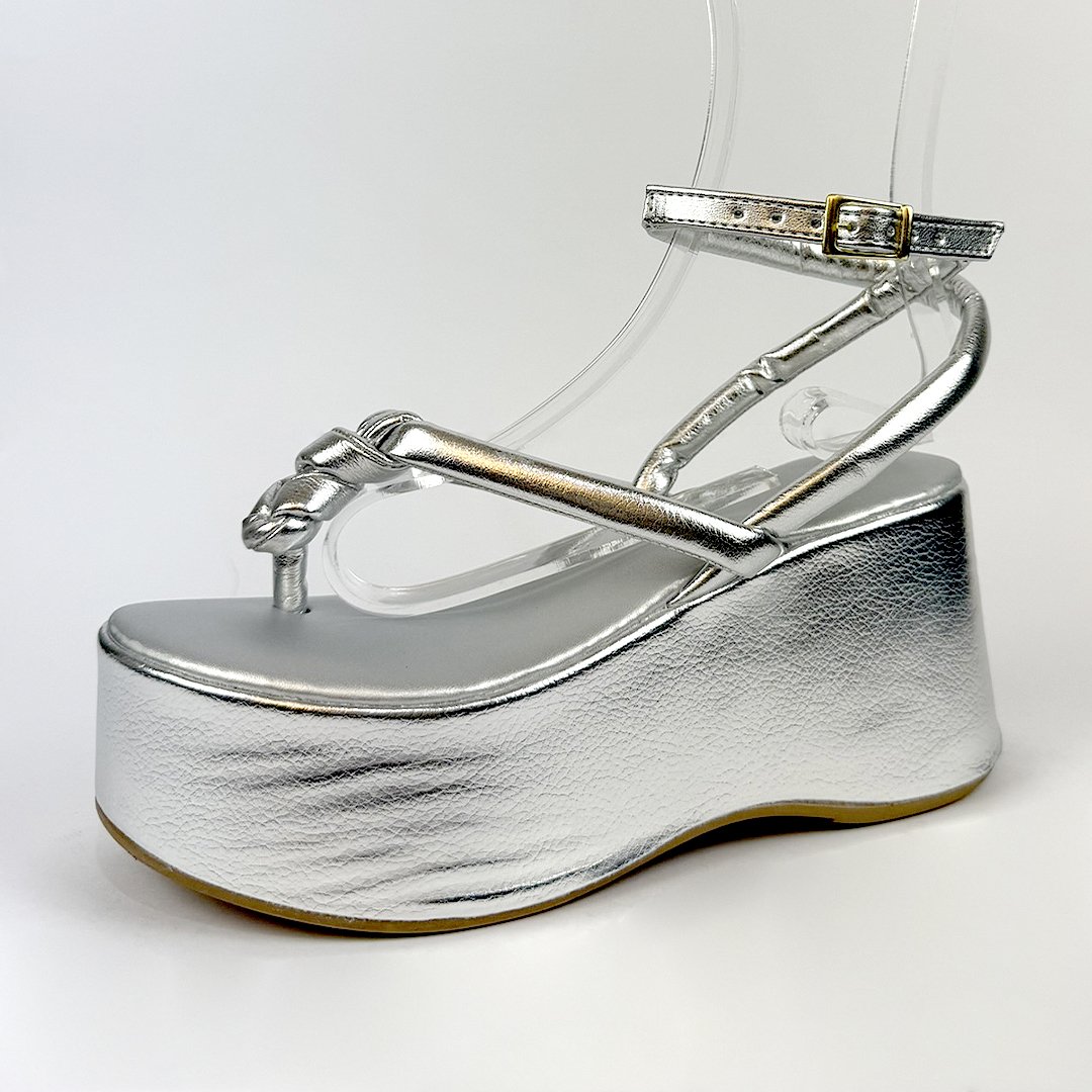 Sandália Nó - Prata - Image 7