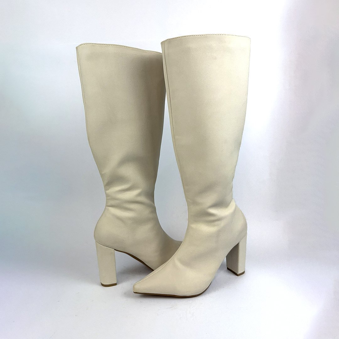 Bota Eduarda Cano Alto - Off - Image 6