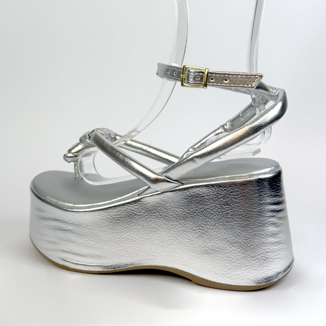 Sandália Nó - Prata - Image 6