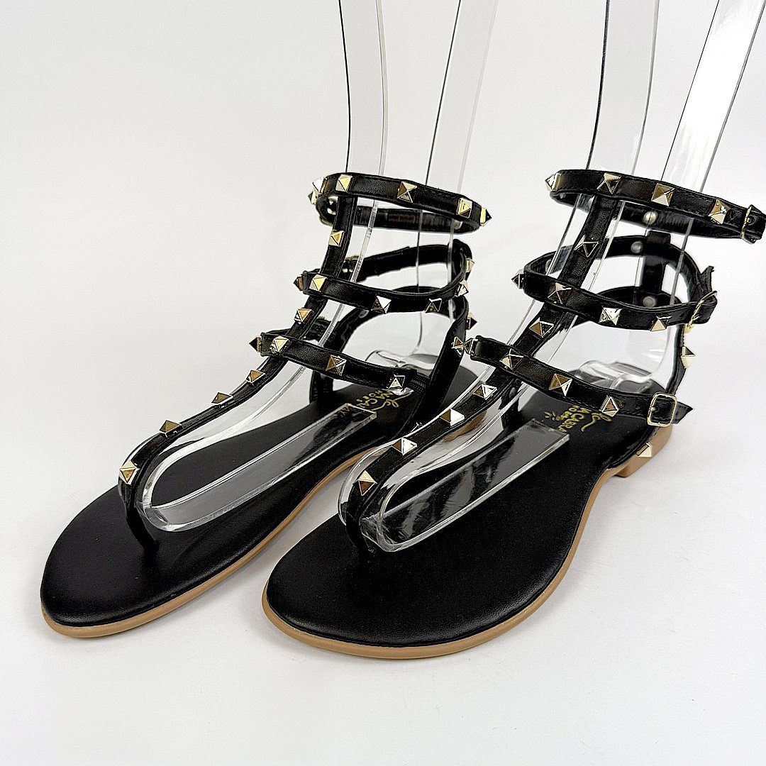 Sandália Gladiadora - Preta