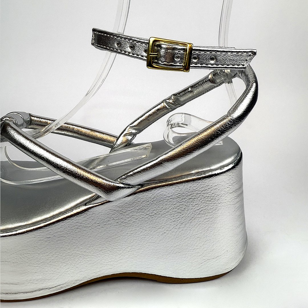 Sandália Nó - Prata - Image 5