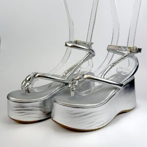 Sandália Nó - Prata