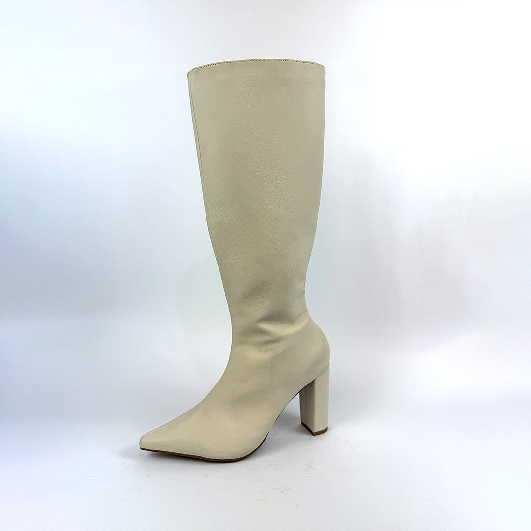 Bota Eduarda Cano Alto - Off - Image 3