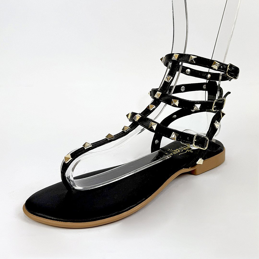 Sandália Gladiadora - Preta - Image 3