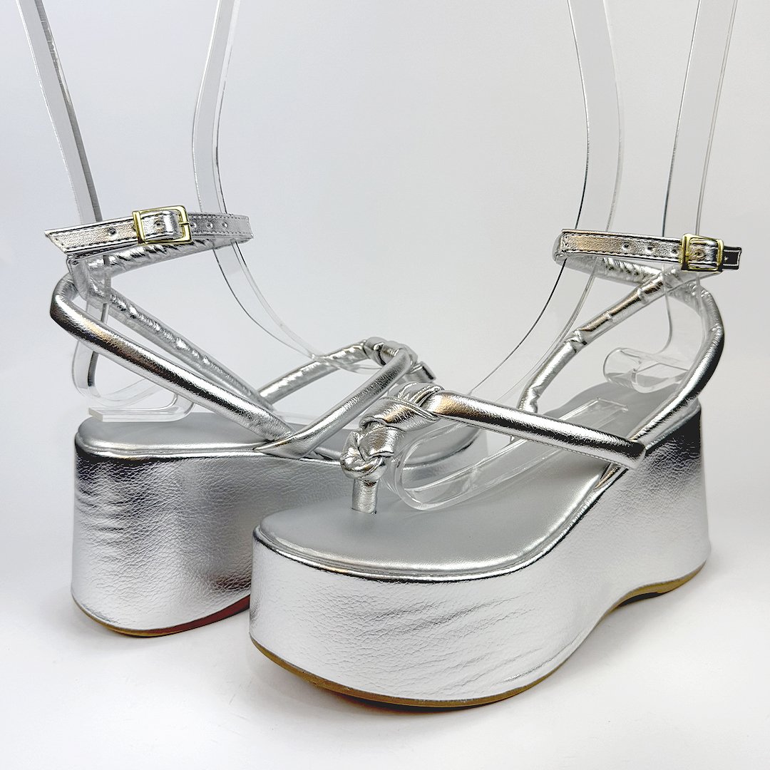 Sandália Nó - Prata - Image 4