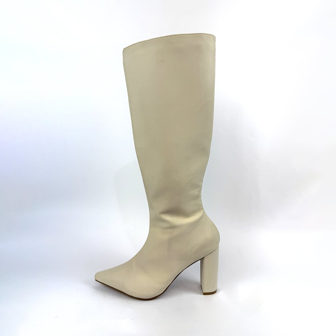 Bota Eduarda Cano Alto - Off - Image 2